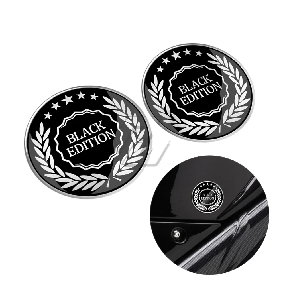Race Bib - Motorcycle Tank Pad Black Edition Sticker