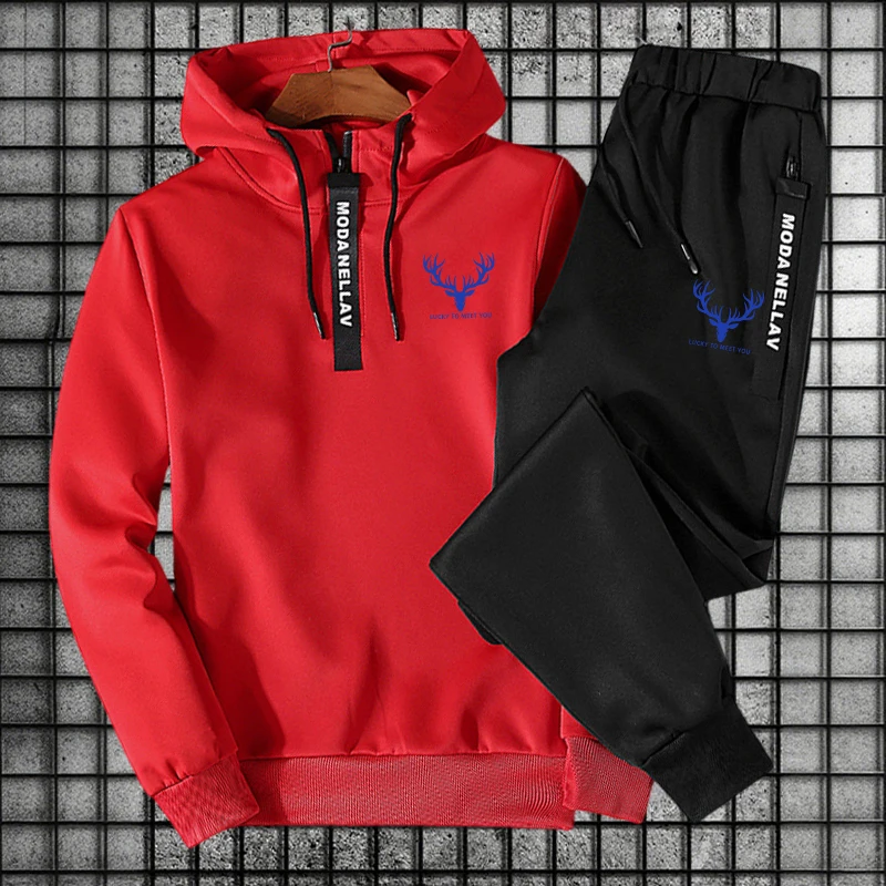 Men's Set/Hoodie/Pants 2026 Ne - Joggers Pants 评论和价格