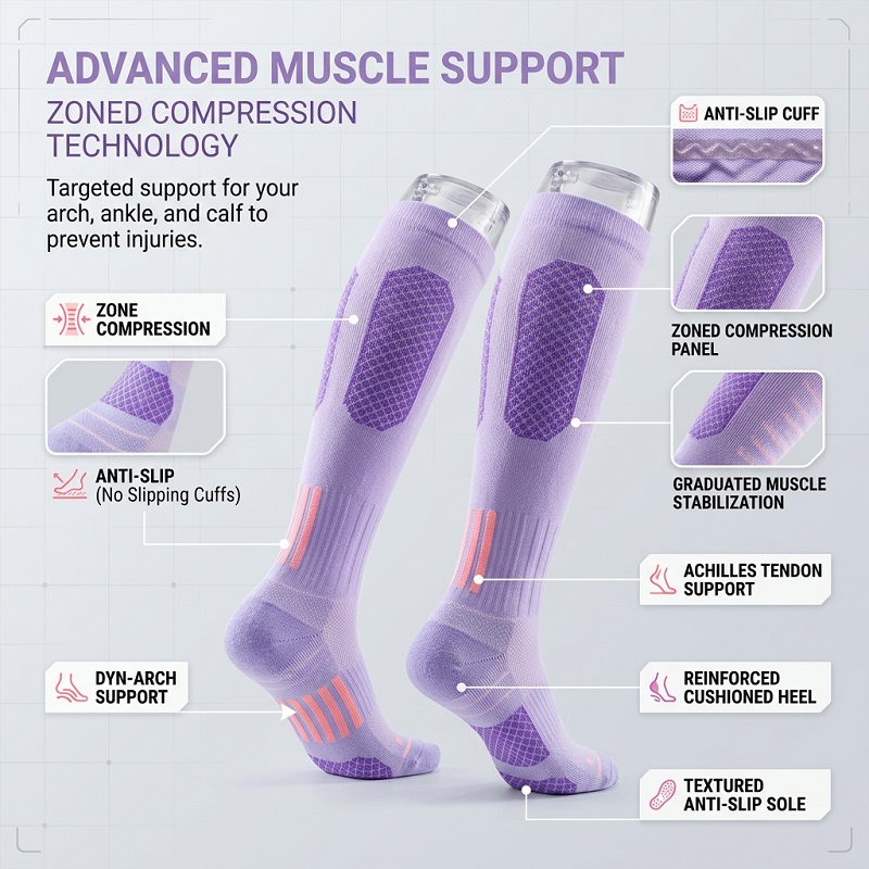 1/6 Pairs Women's Summer Fitne - Sports Socks 评论和价格