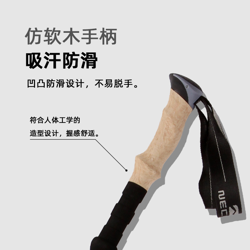 Carbon Fiber 5 Section Ultrali - Trekking Pole Carbon 评论和价格