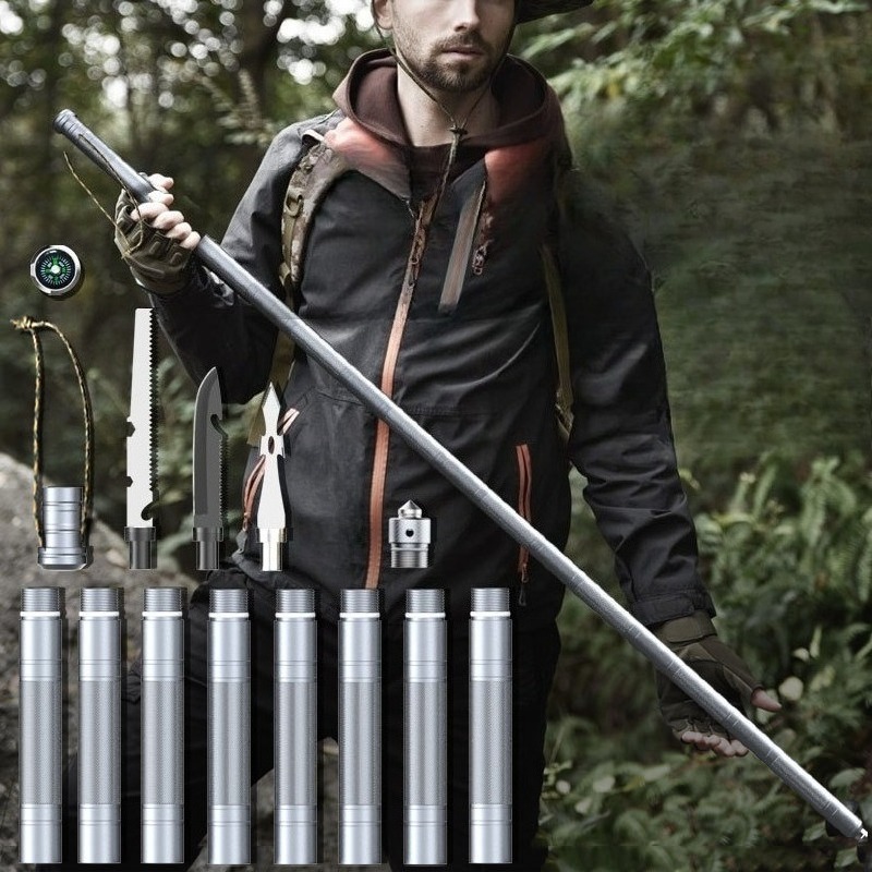 Outdoor Anti Slip Walking Stic - Trekking Pole Carbon 评论和价格