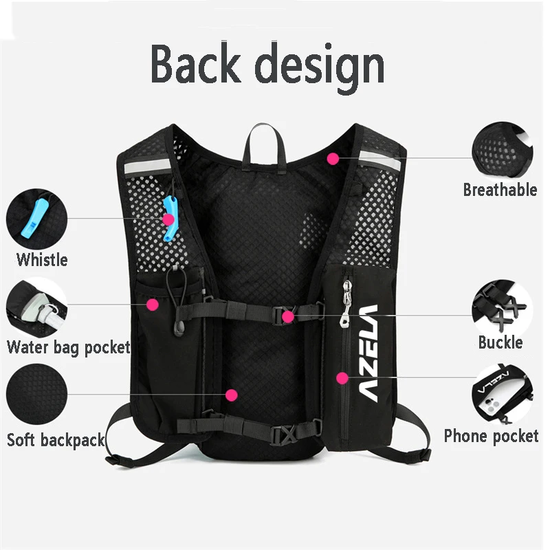 5L Running Hydration Vest Back - Hydration Vest 评论和价格
