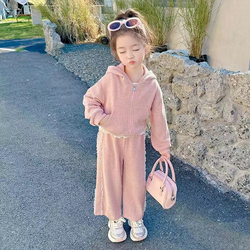 Girl's Spring and Autumn Set 2 - Running Gear Kids 评论和价格