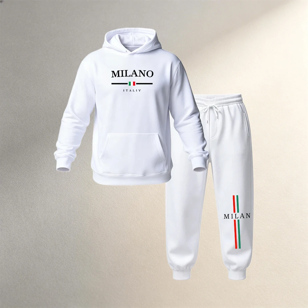 Men's Clothing Hoodies Sets 2P - Joggers Pants 评论和价格